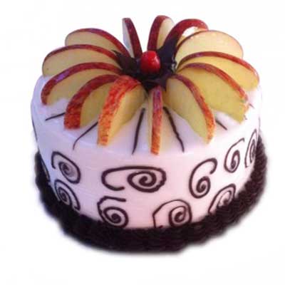 "Round shape Fancy cake - 1.5kgs - Click here to View more details about this Product